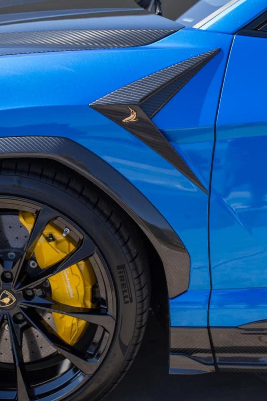 Детали экстерьера Lamborghini Urus Blu Eleos by TopCar 2019 года  (фото 6 из 15)